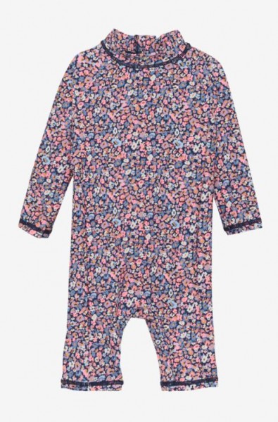 Schwimmoverall Blumen UPF 801
