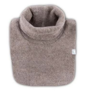 Schlupfschal Wollfleece GOTS Sand Melange