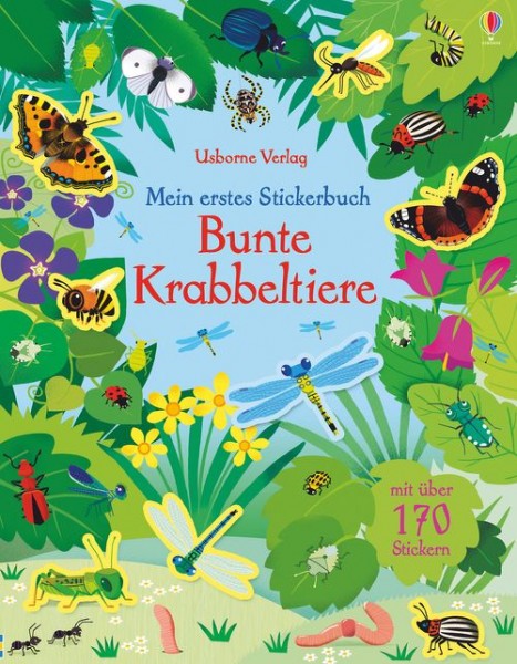 Stickerbuch: Bunte Krabbeltiere