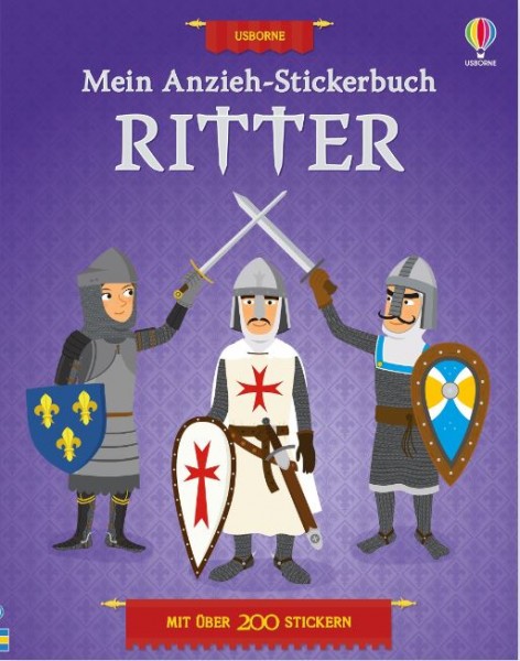 Mein Anzieh-Stickerbuch:Ritter