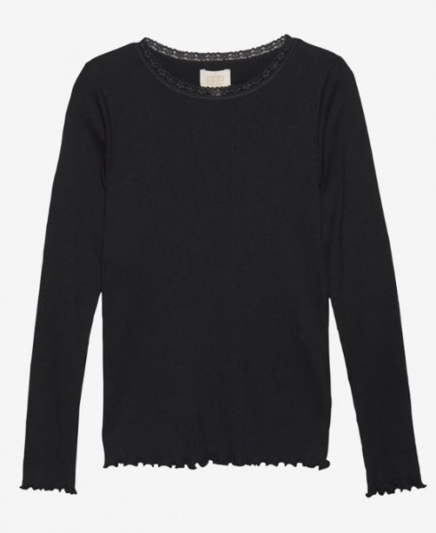 Langarmshirt Schwarz