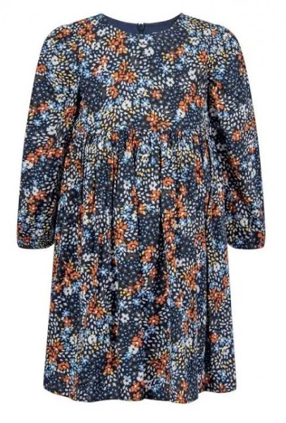 Kleid Langarm Navy