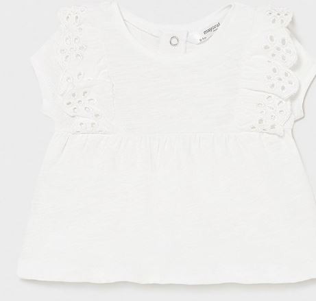T-shirt kurzarm, weiss