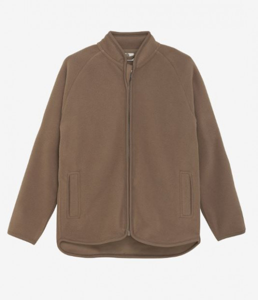 Jacke Fleece Braun