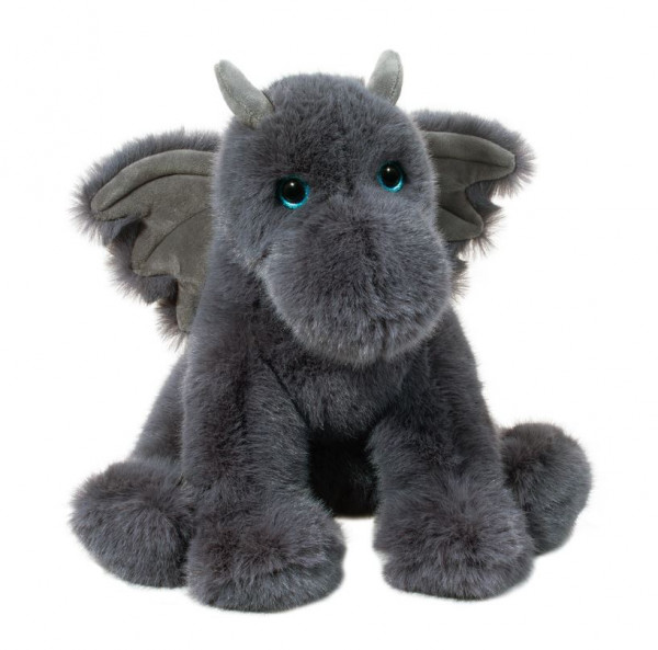 Kuscheltier Schwarze Drache 30cm