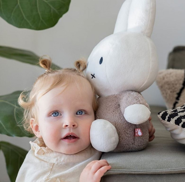 Kuschelhase Taupe 35 cm