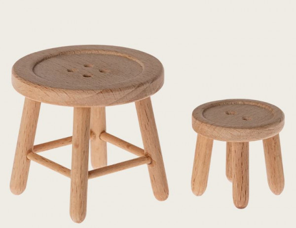 Tisch und Hocker Set für Maus
