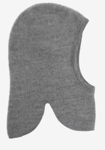 Balaclava 100% Merinowolle Grau