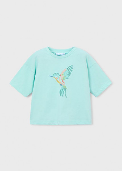 T-shirt kurzarm, anis