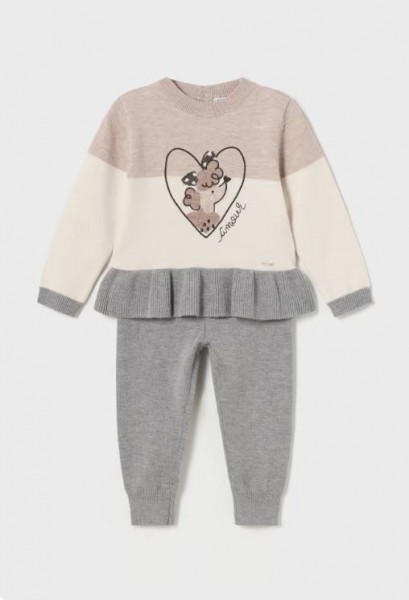 Lange Hosen Set, stahl vig.