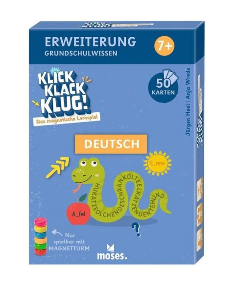 Klick Klack Klug Deutsch Grundschulwissen ab 7 J.