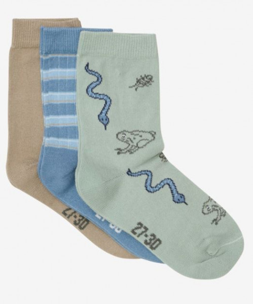 Socken 3er Pack Nature