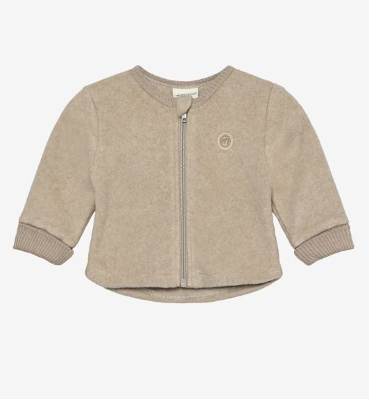 Jacke 85% Baumwolle Beige