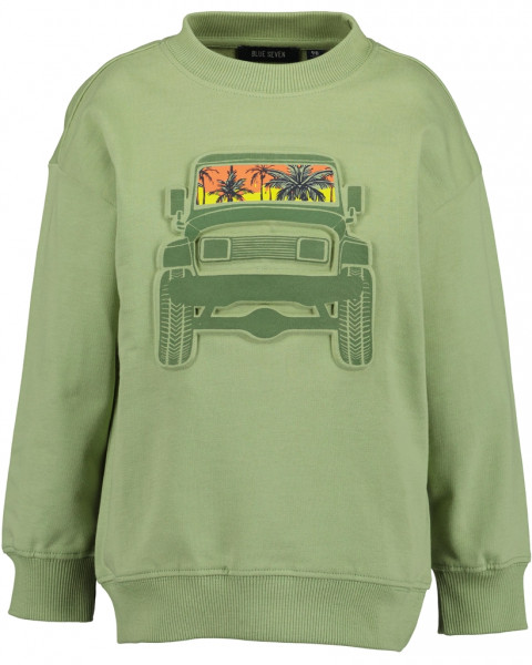 Sweatshirt, Rundhals, khaki