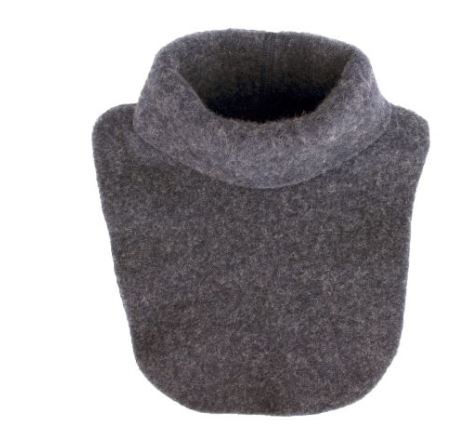 Schlupfschal Wollfleece GOTS, Anthrazit