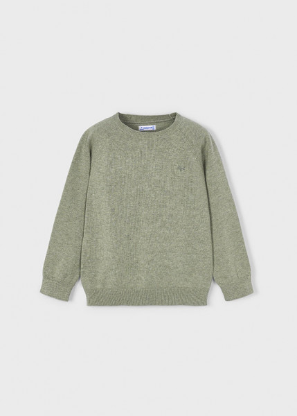 Pullover Baumwolle Rundkragen, pistazieng