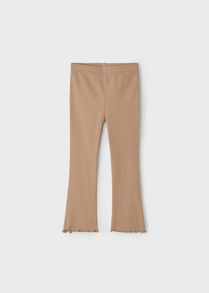 Leggings flare, zimt