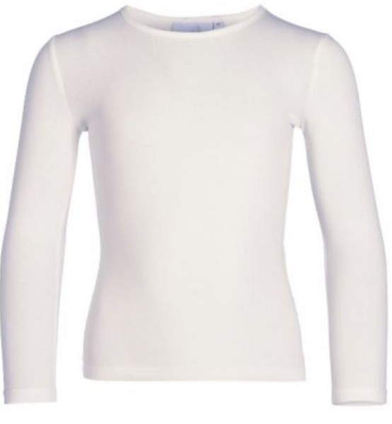 Langarmshirt Basic Ecru