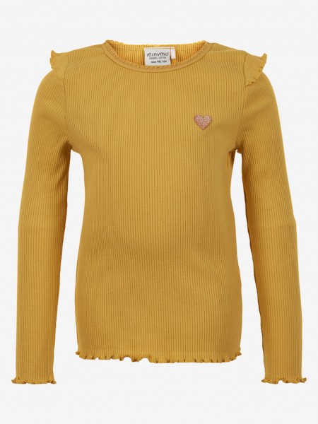 Longsleeve Rib, ochre