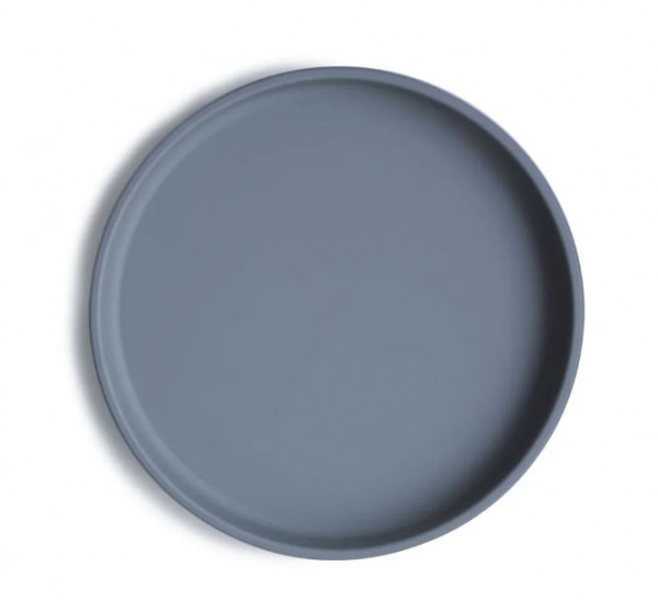 Silicone Teller mit Saugnapf BPA frei Blue
