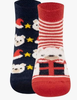 Weihnachtssocken 2er Pack, Bear