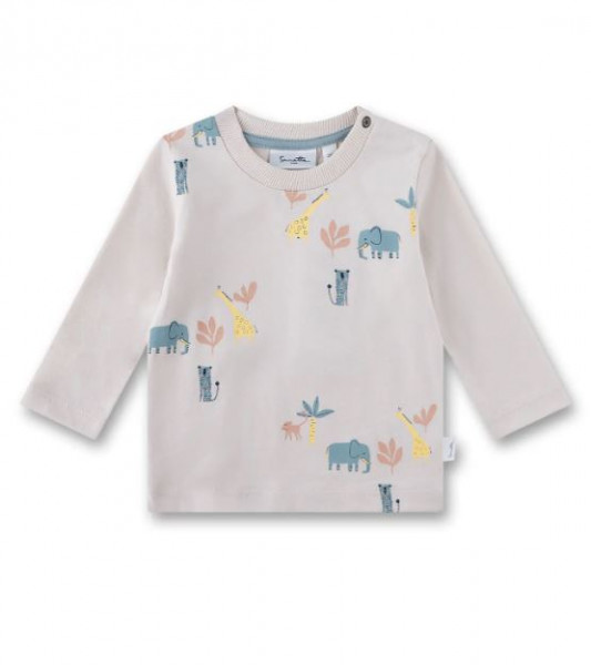 Langarmshirt GOTS Safari