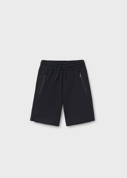 Bermudas "athletics", schwarz