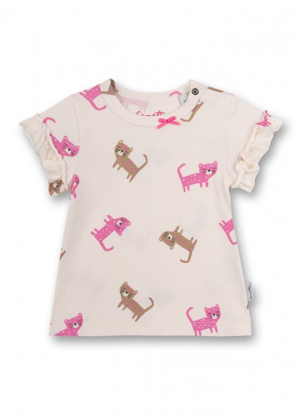 T-Shirt "Lovely Leo", off-white