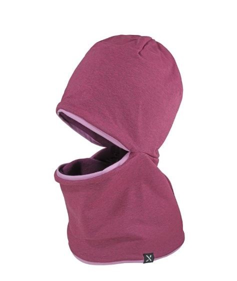 Kids Schlupfmütze dunkel rot