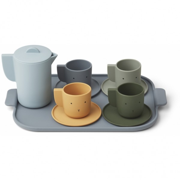 Ophelia Tea Set, blue multi mix