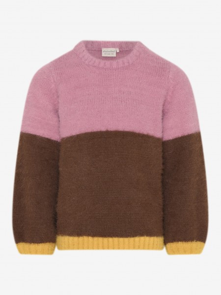 Pullover LS Knit, lilas