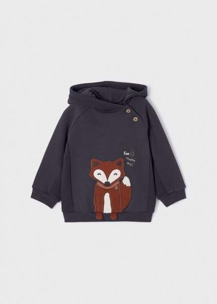 Pullover play "fox", malve blau
