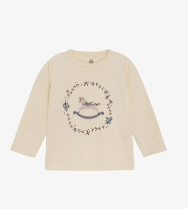 Langarmshirt Schaukelpferd