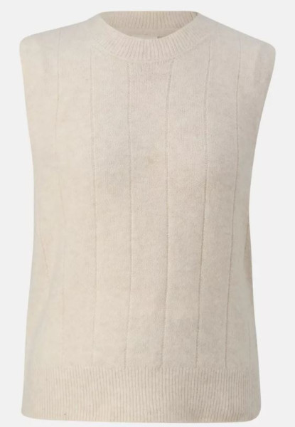 Strickpullunder Beige