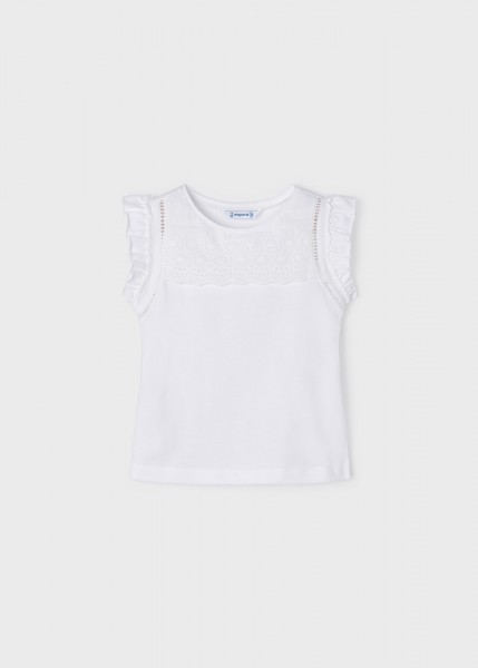 Tanktop gelocht, weiss