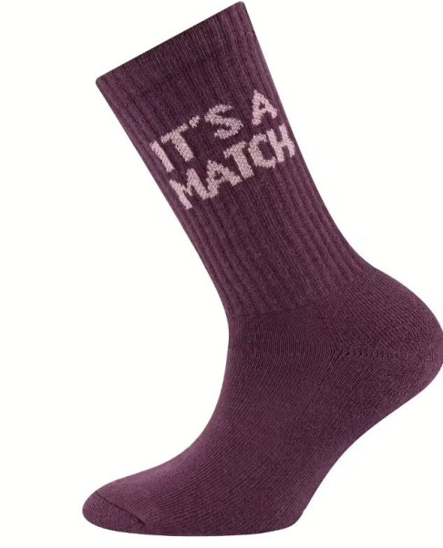 Tennissocken It`s A Match bordo
