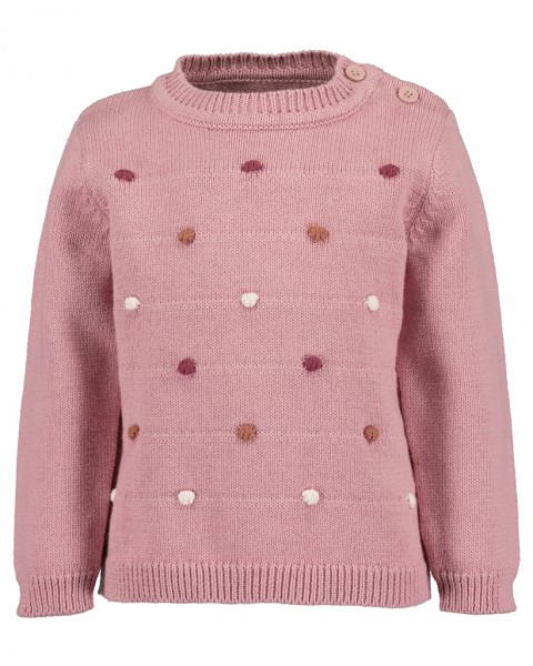 Pullover, Rundhals, rosa