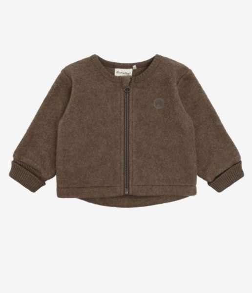 Fleece Jacke Braun