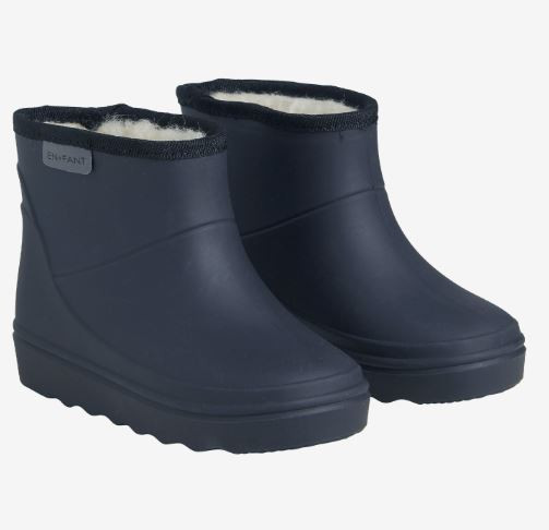 Thermo Gummistiefel KURZ Dunkelblau