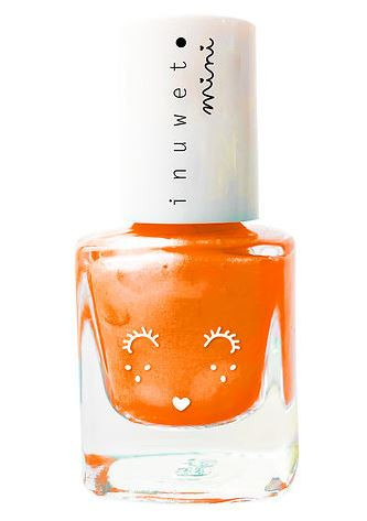 Nagellack Wasserbasis neon Orange