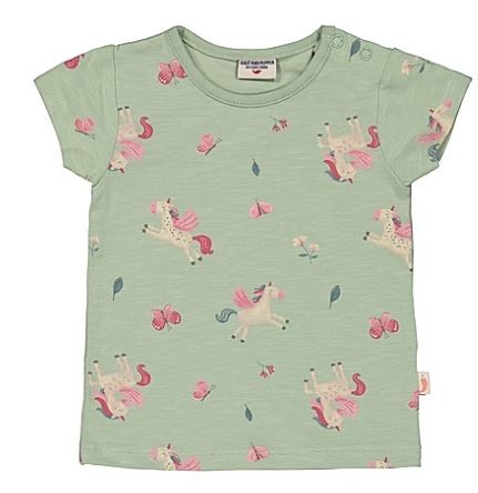 T-Shirt Einhorn, Grün