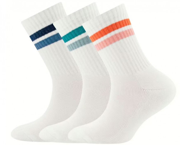 Tennissocken 3er Pack Ringel