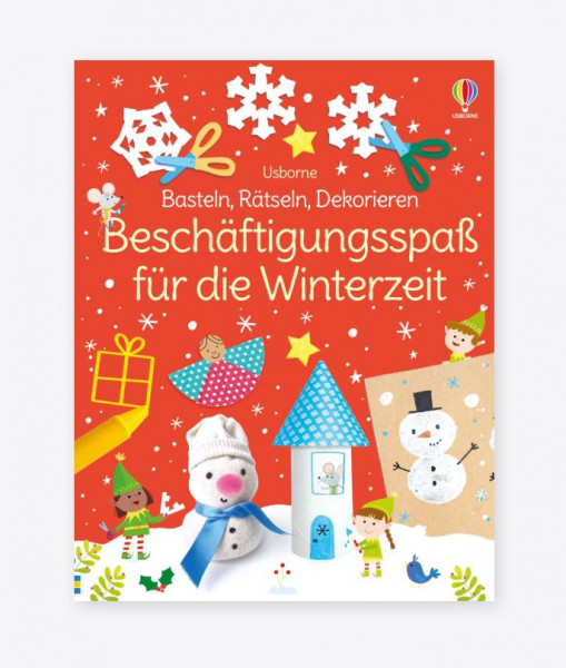 Basteln, Rätseln, Dekorieren: Beschäftigungsspaß für die Winterzeit