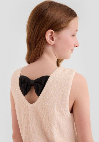 Bluse Pailletten