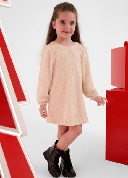 Kleid Pailletten