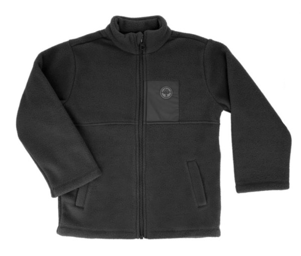 Fleece-Jacke Schwarz