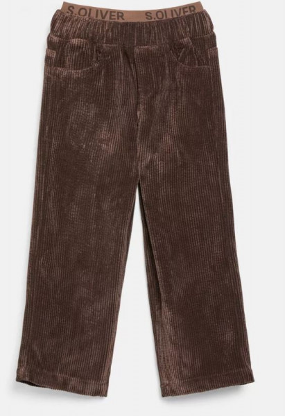 Weiche Cord-Hose Braun Baggy SLIM