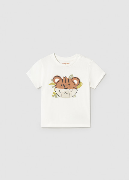 T-Shirt kurzarm Tiger Play, sahne