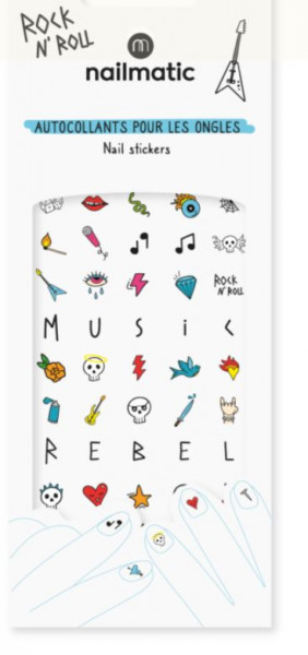 Nagelsticker Rock n Roll