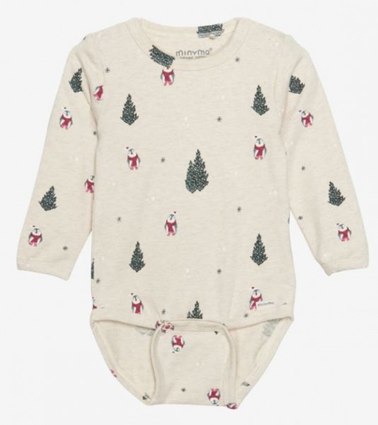 Body Weihnachten Beige Melange